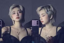 Nữ trọng tài gợi cảm nhất VCS khoe ảnh trước gương tràn viền