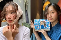 Danh tính gái xinh với biệt tài "săn mây về vẽ" gây bão mạng