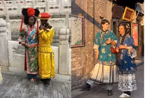 Loạt ảnh các “anh Tây” nhập gia tùy tục khiến người xem thích thú