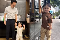 Con trai út Cường Đôla ra dáng “thiếu gia nhí” trong loạt ảnh mới