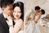 Cặp đôi thiếu gia và hot girl tung ảnh cưới đẹp như cổ tích