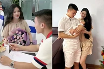 Sinh được “cậu Rồng”, vợ Quang Hải được thưởng nóng