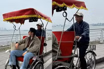 Tài xế xích lô chở Sơn Tùng bất ngờ trở thành hot Face 