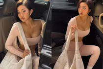 Khoảnh khắc Huyền 2k4 bước xuống từ xế hộp gây bão mạng