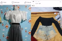 Phẫn nộ cô gái đi xin quần áo từ thiện về để bán