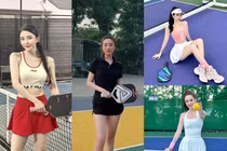 Sân Pickleball nơi nóng nhất lúc này, quy tụ dàn gái xinh “đỉnh chóp“
