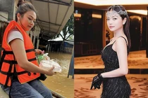 Chân dung mỹ nhân “đẹp người, đẹp nết” đến “tâm lũ” cứu trợ