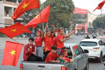 Không khí sôi động trước giờ G chung kết Việt Nam gặp Thái Lan