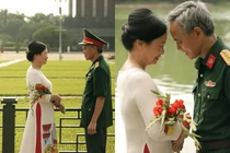 Netizen xuýt xoa bộ ảnh của cặp vợ chồng quân nhân ngoài 60 tuổi