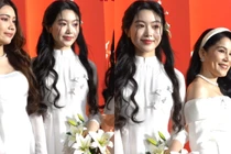 Ái nữ nhà Quyền Linh khoe visual cực đỉnh trên thảm đỏ WeChoice Awards 