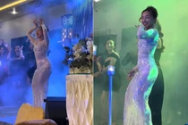 Bà sui sinh nhảy cực cuốn trong đám cưới cứ ngỡ là cô dâu