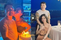 Mừng sinh nhật chồng, Phương Oanh “đánh dấu chủ quyền” bằng cách này