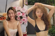 “Hot girl boxing” diện váy hai dây trễ nải, khoe vẻ đẹp ngọt ngào