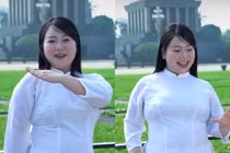 Danh tính cô nàng mũm mĩm viral khi nhảy trước quảng trường Ba Đình