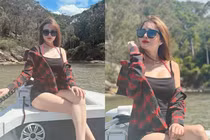 Em gái Công Vinh khoe dáng nuột nà, làn da trắng như bông bưởi