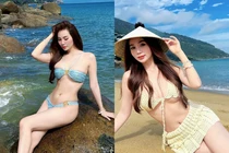 Gái xinh Quảng Trị diện bikini khoe dáng xinh không tì vết