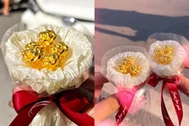 Mạng xã hội xôn xao “bó hoa vàng” tặng chị em ngày 20/10