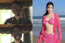 Vào Sao Nhập Ngũ mặt đen xì, Mie ngoài đời có làn da “phát sáng“