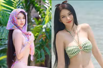 Mê mẩn vóc dáng nóng bỏng của người mẫu xe hơi Thái Lan