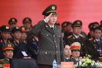 Bộ trưởng Trần Đại Quang phát lệnh xuất quân bảo vệ Đại hội Đảng