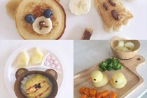 Thực đơn ăn dặm của con gái hotgirl dao kéo Singapore