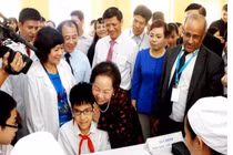 Tỷ lệ tiêm chủng Sởi - Rubella của Việt Nam đạt trên 95%