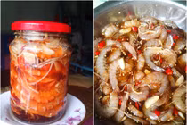 Tự làm tôm chua đúng chất Huế tuyệt ngon