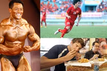 Soi thực đơn ngồn ngộn như núi của các vận động viên 