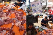 Thịt heo 100.000 đồng 3 kg bán khắp Sài Gòn