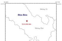 Động đất ở Điện Biên 4,7 độ Richter 