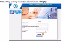 Hà Nội nhận đăng ký tiêm Pentaxim qua mạng từ ngày 29/12