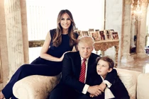 Gu thời trang lịch lãm từ nhỏ của con út Tổng thống Donald Trump