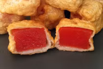 Tận mục dưa hấu chiên giòn độc lạ có 1-0-2