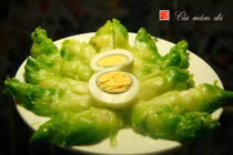 Thưởng thức cải mầm đá siêu độc của Sapa