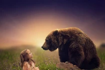 Không thể rời mắt với bộ ảnh trẻ em và động vật