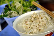 Cách làm bánh đúc nộm “sốt xình xịch” hè 2014