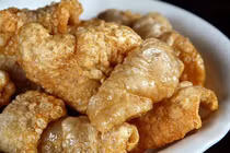 Món da heo chiên phồng giòn rụm cho ngày mưa