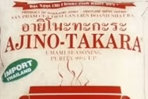 Bột ngọt Ajino Takara bị thu hồi ở Việt Nam