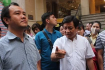 Ông Hải phê bình Chủ tịch phường Bến Thành