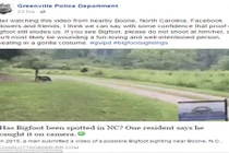 Cảnh báo dân không bắn “quái vật chân to”