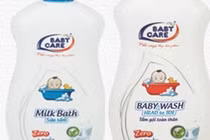Nhận diện loại sữa tắm Baby Care bị đình chỉ lưu hành