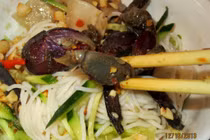 Thưởng thức món gỏi lạ độc nhất vô nhị của Việt Nam