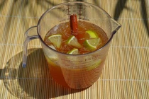 Sáng tạo với nước chanh tươi hương quế tuyệt hảo