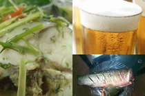 Cá trắm tươi hấp bia bổ dưỡng