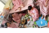 Sự thật đằng sau bức ảnh thai phụ ăn lẩu trong bệnh viện