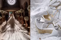 Chiếc váy cưới hàng triệu USD gây choáng của người thừa kế Swarovski