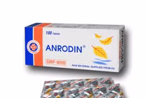 Thu hồi thuốc ho dạng viên nén ANRODIN kém chất lượng 