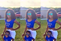 Chùm ảnh mẹ và bé diện đồ đôi cực chất