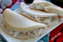 Cách làm bánh bò chảo béo bằng 3 bước đơn giản