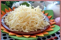 Tự làm mứt khoai tây bào sợi đón Tết